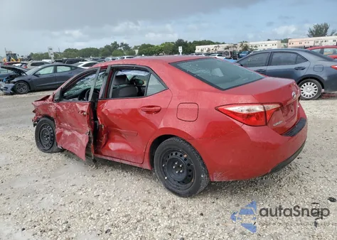 2019 Toyota Corolla L из США, поврежденный, VIN 2T1BURHE2KC207564